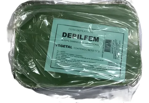 Cera Depilatoria Depilfem Vegetal X 1 Kg X6 Unidades¡¡¡