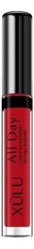 Labial Líquido Intransferible All Day Larga Duración Z249 Acabado Mate Color 01 – Rojo