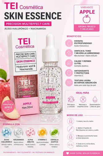 Serum Facial Acido Hialurinico Niacinamida Essense Tei