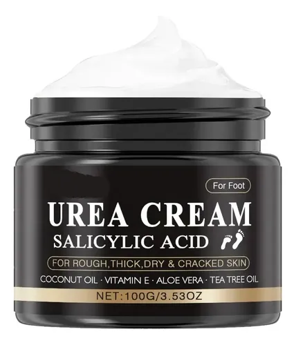 Creme Esfoliante Para Cuidados Com Os Pés Com Uréia 100g 1pc