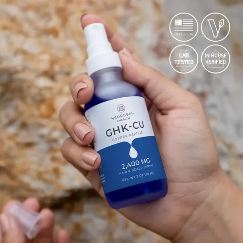 } Sérum Capilar Con Péptido De Cobre Ghk-cu 60 Ml.