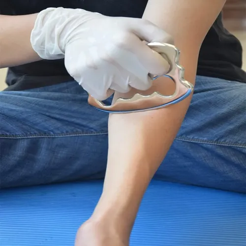Herramienta Gua Sha De Acero Para Masajes Y Dolor Muscular