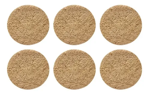 Diswald Pads X6 Exfoliante Limpieza Esponja Vegetal 963