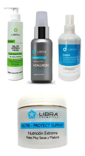 Kit Rutina Piel Mixta- Hialuronico – Hidratante- Nutri Libra