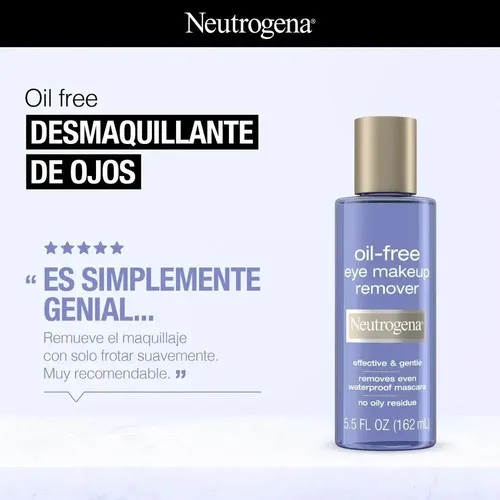 Neutrogena Makeup Remover Oil Free Desmaquillante Ojos 162ml