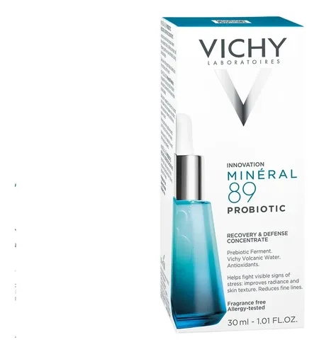 Minerál 89 Probiotic Fractions Serum Reparador 30ml Vichy Momento de aplicación Día/Noche Tipo de piel Todos