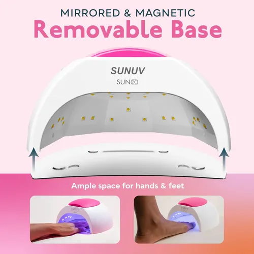 Lámpara Sunuv Sun2c 48w Led Uv Para Uñas Ews