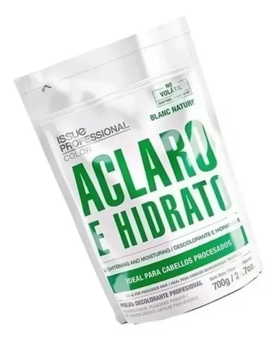 Kit Polvo Decolorante Issue Blanc Nature Aclaro Hidrato X 6