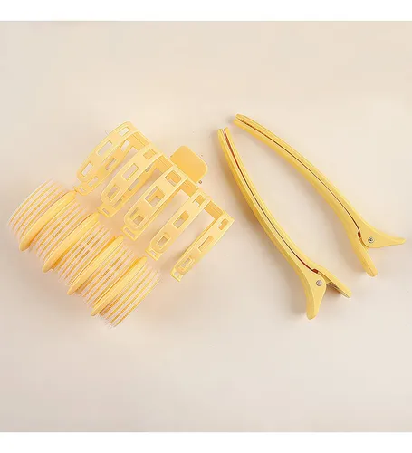 .w. Kit 24 Piezas Maquillaje Amarillo Lindo Con Estuche H.