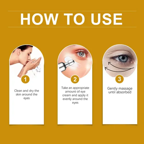 Crema De Ojos De Calidad, Aceite Reduce Las Bolsas, Crema Pa