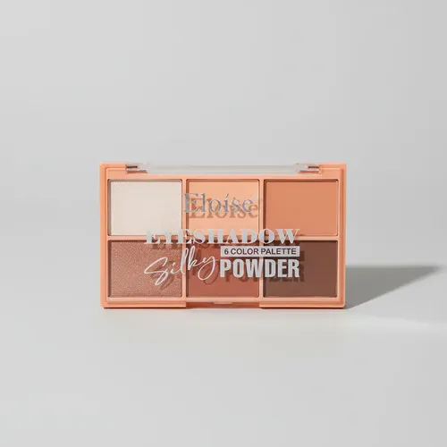 Paleta De Maquillaje 6 Tonos Sombras Para Makeup De Ojos