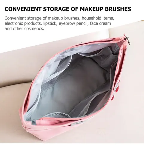 Neceser De Viaje Grande Con Compartimentos Para Maquillaje