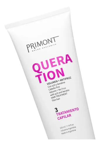 Primont Queration Kit Shampoo 350ml + Máscara 200ml Local 6c