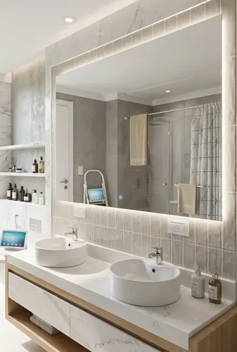 Espejo Luz Led Touch Retroiluminado Dimerizable