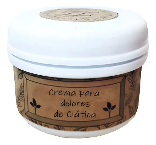 Crema Natural Para Dolores De Ciática