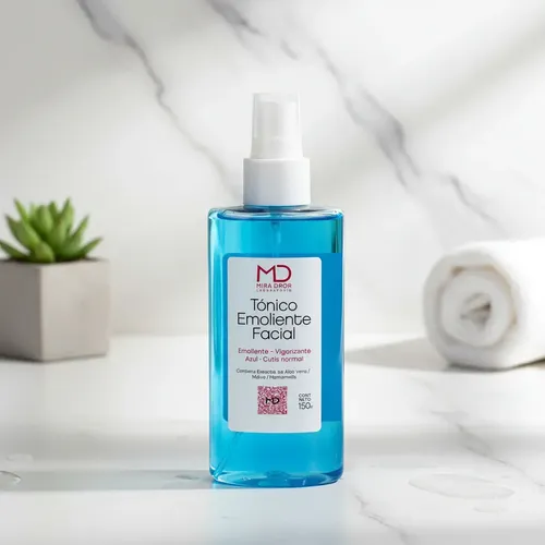 Mira Dror Tónico Emoliente Azul Cutis Normal 150ml Normal Dí