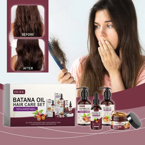 Set De Cuidado Capilar Eelhoe Batana Oil Para Cabello Seco Y