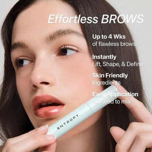 Kit De Laminado De Cejas Entropy Tough Brow Lift, 24.9 G