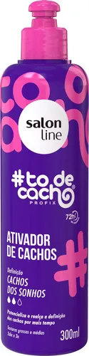 Activador De Cachos Rulos Hidratación Salon Line X 300ml