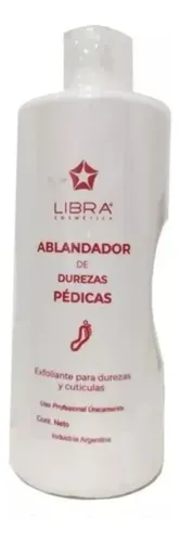 Ablandador Pedico Durezas Libra Cosmetica X 500cc