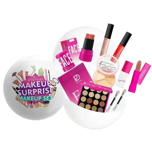 Set De Regalo Popfeel Surprise Con Forma De Bola De Maquilla