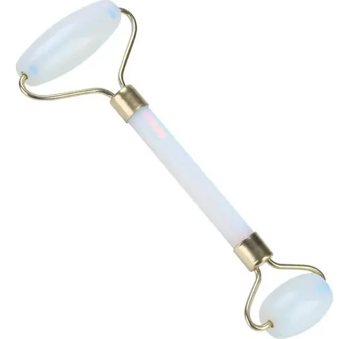 Rodillo De Belleza De Jade Natural Walfront Doble Cabeza