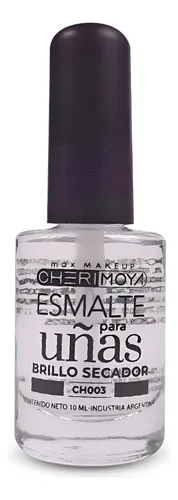 Esmalte Para Uñas Brillo Secador Cherimoya 10ml Manicura