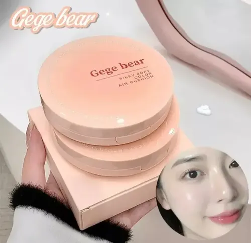 Base Maquillaje Cushion Acabado Natural Silky Soft Gege Bear