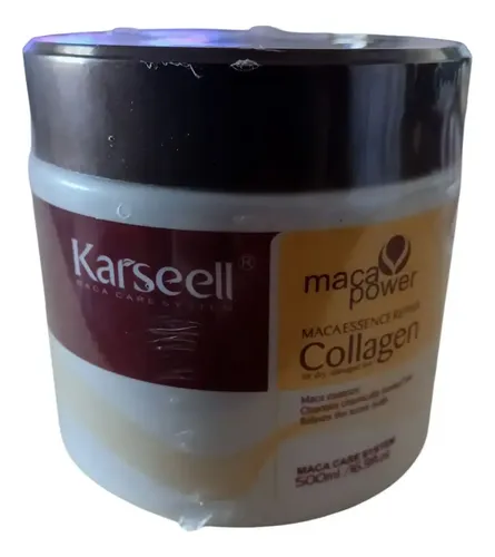 Tratamiento Capilar Colágeno 500ml Karseell Máscara Kit X2
