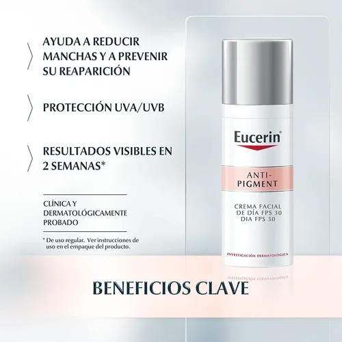 Eucerin Anti Pigment Crema Facial Fps 30 De Día Anti Manchas