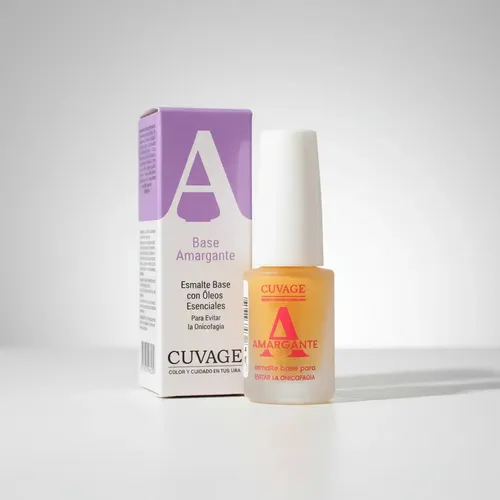 Esmalte Tratamiento Onicofagia Base Amargante Oleos Cuvage Transparente