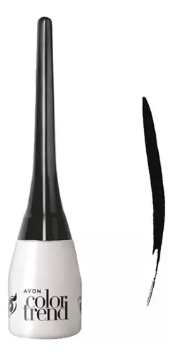 Delineador Líquido Avon Color Trend en Negro Mate