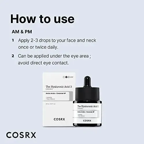 Cosrx The Hyaluronic Acid 3 Acido Hialuronico+ceramidas 20ml