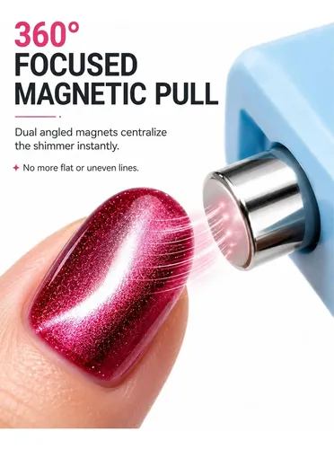 Glass Bead Nail Magnetic Tool, Glass Bead Cat Eye Magnet
