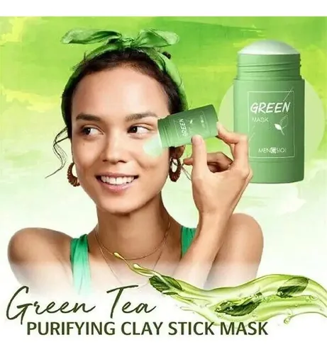 / Mascarilla Purificadora De Arcilla En Barra De Té Verde
