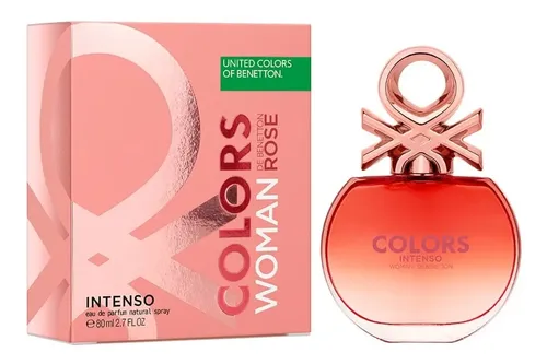 Perfume Mujer Benetton Colors Rose Intenso Edp 80ml
