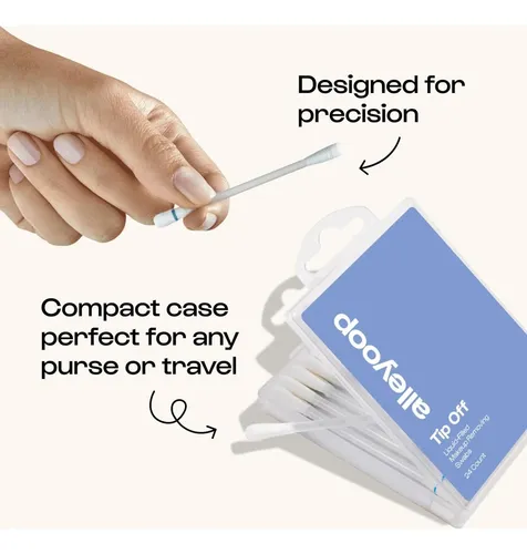 Hisopos Removedor De Maquillaje Alleyoop Líquido 24u
