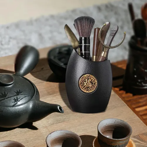 Juego De Té Chino Gong Fu, Set De 6 Piezas Estilo Caballeros