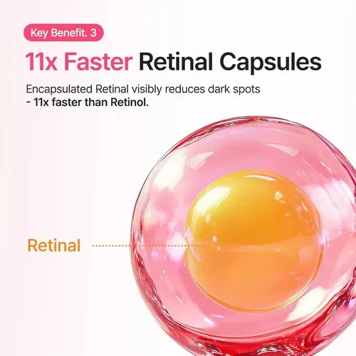 F Sérum Facial Con Retinal, Txa 6% Y Niacinamida 10% Para