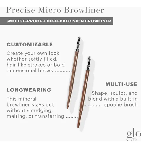 Lápiz Ceja Precisión Glo Skin Beauty Ash