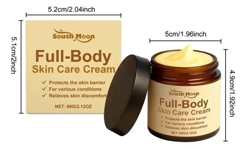 Crema Corporal Suave South Moon Para Una Piel Suave E Hidrat