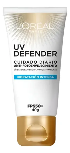 Crema Antiarugas Loreal Uv Defender Hidratacion Intensa Fp50