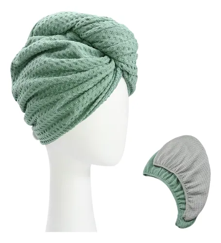 Toalla De Baño Para Secar El Cabello, Gorro Seco, Cabeza Gof