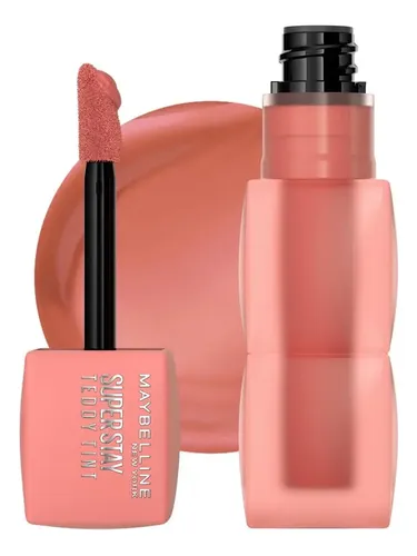 Tinta Para Labios Super Stay Teddy Tint 5ml Maybelline Color 10 Current Mood