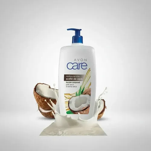 Crema Corporal Avon Care Aceite De Coco 1 L Restauración