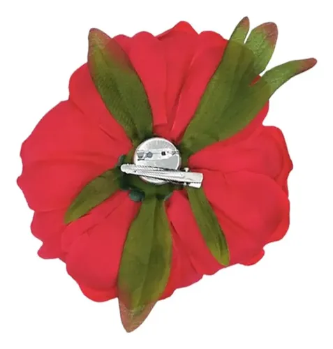 Pinza For El Pelo De Flor De Peonía De 6 Pulgadas, Broche