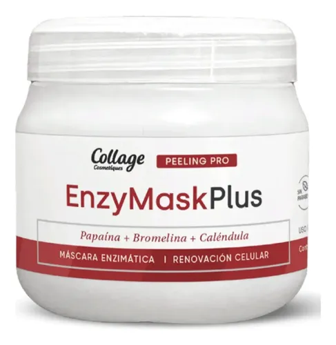 Máscara Facial Enzimática Enzymask Plus 250g Collage Tipo de piel Todo tipo de piel