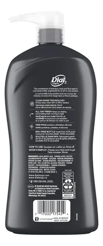 Gel De Lavado Corporal, Capilar Y Facial Para Hombre Recharg
