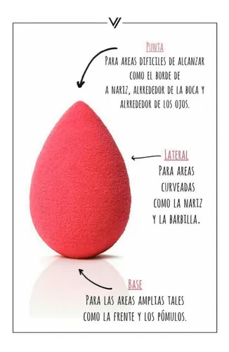 Set De 3 Esponjas Blender Maquillaje Imperdibles Oferta!