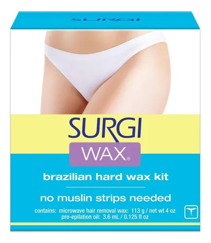 Kit De Depilación Surgi-wax Brasileña 4 Oz